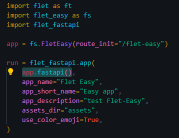 run fastapi